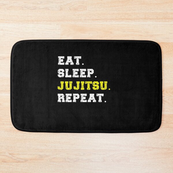 Item preview, Eat Sleep Jujitsu Repeat! Funny Jujitsu Design. Japanese Martial Art Quote/Phrase! Funny Jiu Jitsu Design for a Jiu Jitsu / Jujitsu Lover designed and sold by TheKarateStore.