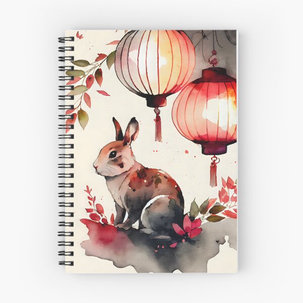 Item preview, Year of the Rabbit with Chinese Lanterns Chinese New Year 2023  designed and sold by CGSGraphics.