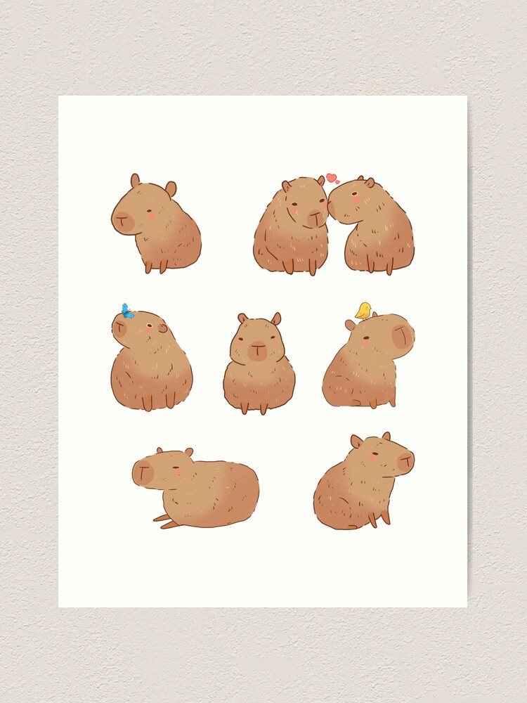 Capybara  Animal illustration art, Capybara, Animal illustration