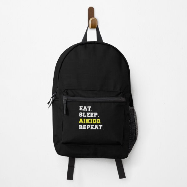 Item preview, Eat Sleep Aikido Repeat! Funny Aikido Instructor Design - Japanese Martial Art Design For A Karate Lover designed and sold by TheKarateStore.