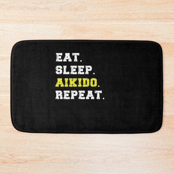 Item preview, Eat Sleep Aikido Repeat! Funny Aikido Instructor Design - Japanese Martial Art Design For A Karate Lover designed and sold by TheKarateStore.