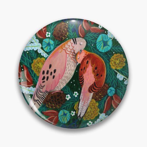 Item preview, Festive Two turtle Doves designed and sold by Caroline Bonne Müller.