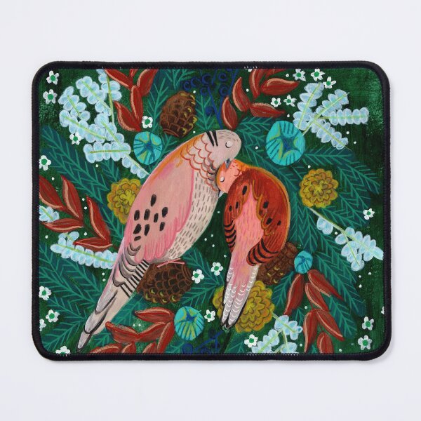 Item preview, Festive Two turtle Doves designed and sold by Caroline Bonne Müller.