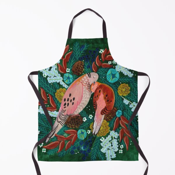 Item preview, Festive Two turtle Doves designed and sold by Caroline Bonne Müller.