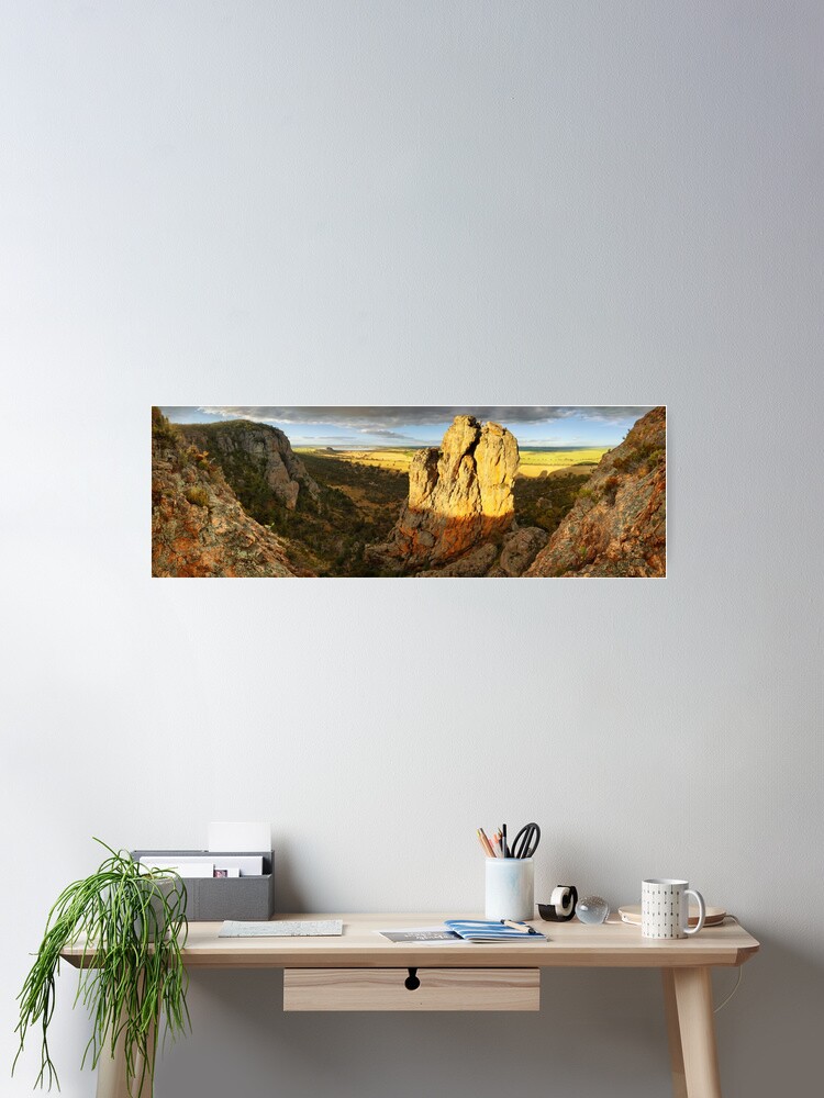 Thumbnail 1 of 3, Poster, The Pharos, Mount Arapiles, Victoria, Australia designed and sold by Chockstone.