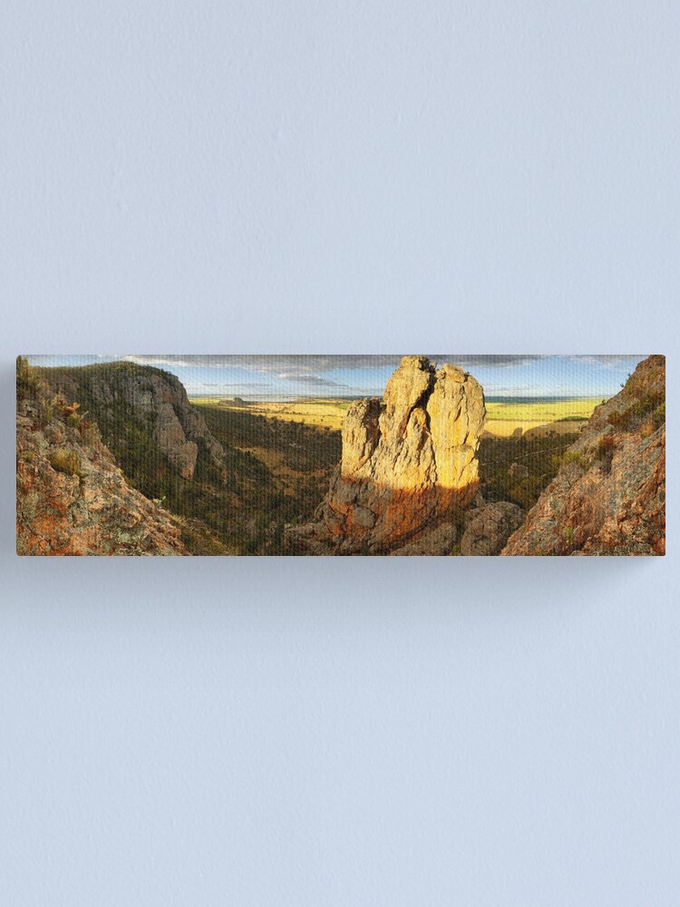 Thumbnail 1 of 3, Canvas Print, The Pharos, Mount Arapiles, Victoria, Australia designed and sold by Chockstone.