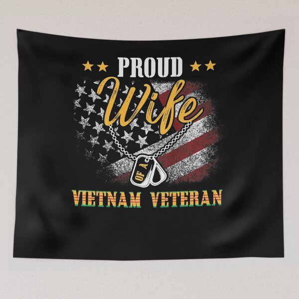 Item preview, Proud Wife Of A Vietnam Veteran My Husband Is A Hero  designed and sold by DosuIsora.