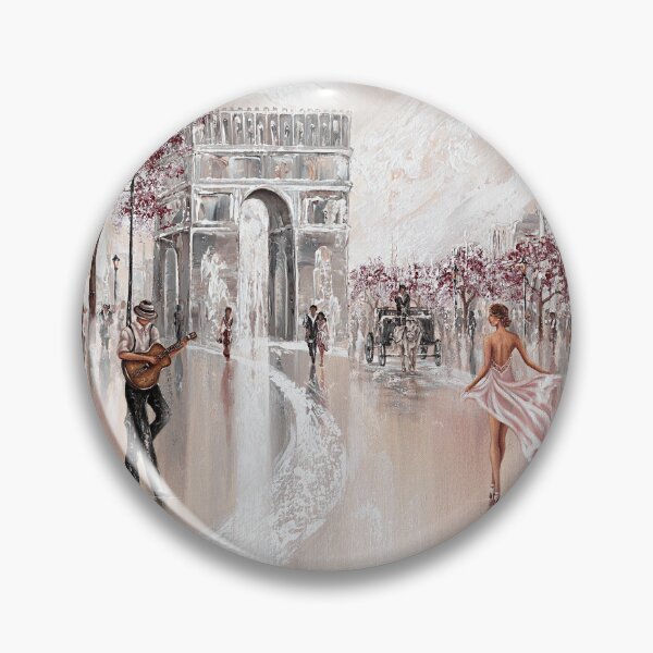 Item preview, Paris Love scene, Arc De Triomphe,  designed and sold by BellasArtStudio.
