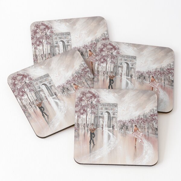 Item preview, Paris Love scene, Arc De Triomphe,  designed and sold by BellasArtStudio.