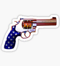 .45ACP, Are You Felling Lucky USA Casino 7'S Slot Gun Sticker