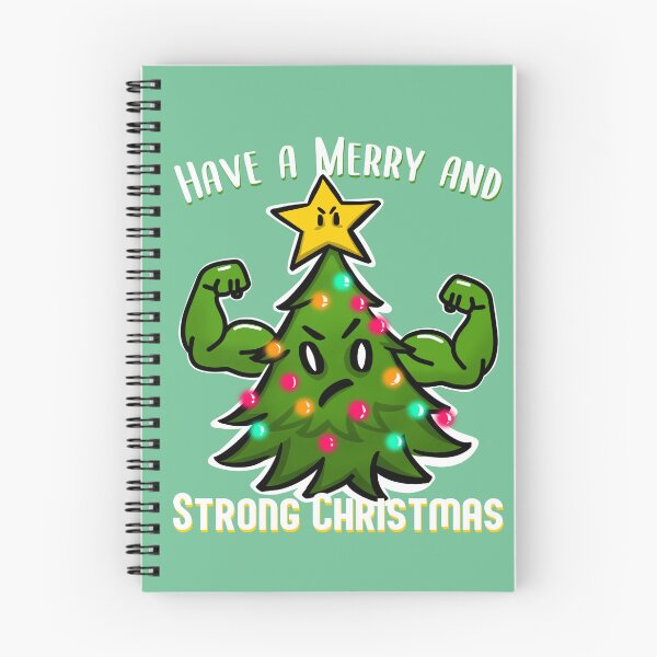 Item preview,  Christmas Tree with Muscles Strong Christmas for bodybuilder designed and sold by SusanaDesigns.