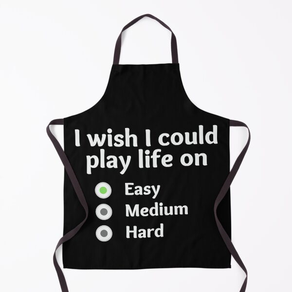 Item preview, I wish I could play life on easy mode designed and sold by 5thseason-shop.