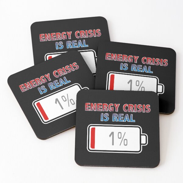 Item preview, Energy Crisis is Real with Battery at 1% designed and sold by Moodific.