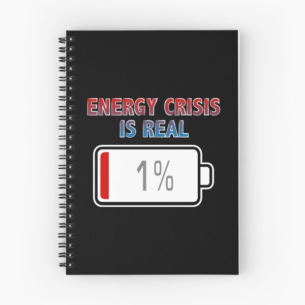 Item preview, Energy Crisis is Real with Battery at 1% designed and sold by Moodific.