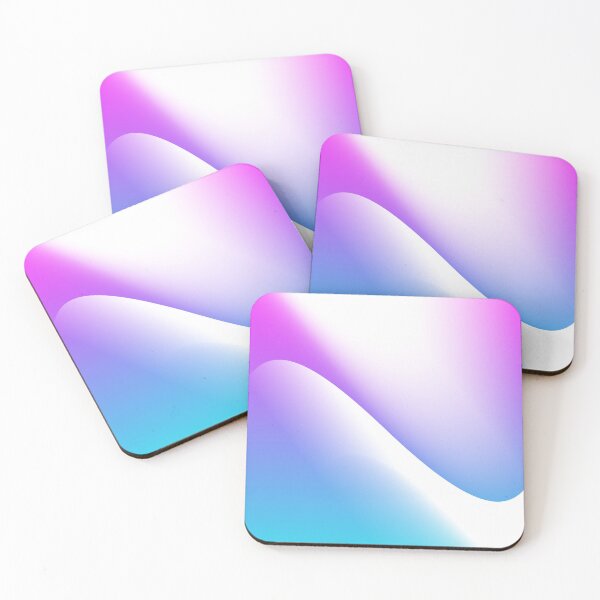Item preview, Blue and pink abstract designed and sold by pnkpopcorn.