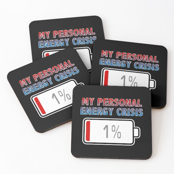 Item preview, My Personal Energy Crisis with Battery at 1% designed and sold by Moodific.