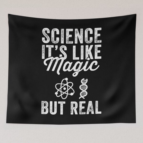 Item preview, Science it's like magic but real - funny science designed and sold by Captain Mood.