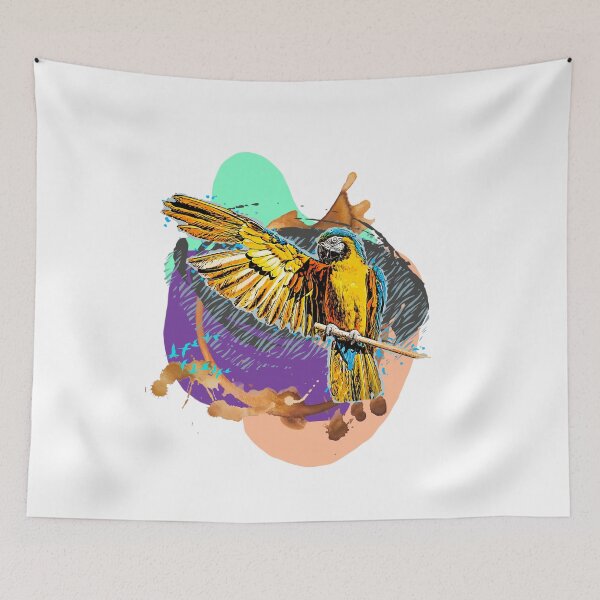 Item preview, Colorful parrot designed and sold by rafaellima88.