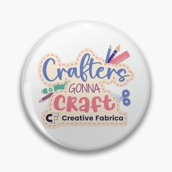 Item preview, Creative Fabrica "Crafters Gonna Craft" Quote designed and sold by CFMerch.