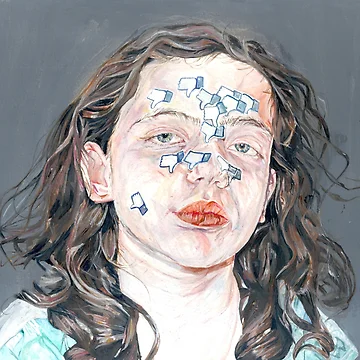Artwork thumbnail, Dislike Portrait by RiceDrawings
