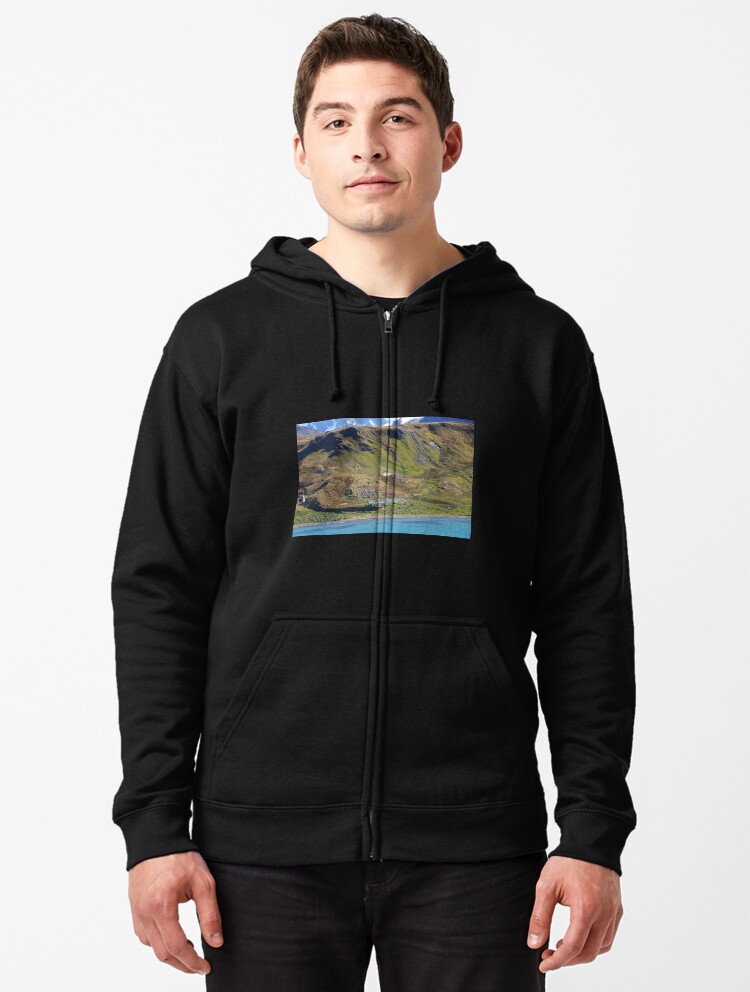 I Love Heart Grytviken Black Kids Sweatshirt