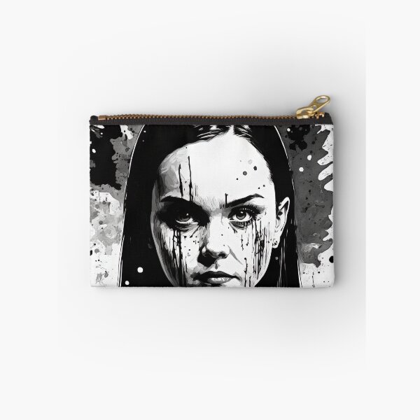 Item preview, Wednesday Addams 2022 Nevermore Academy, Ink Brush designed and sold by ClonePingui.