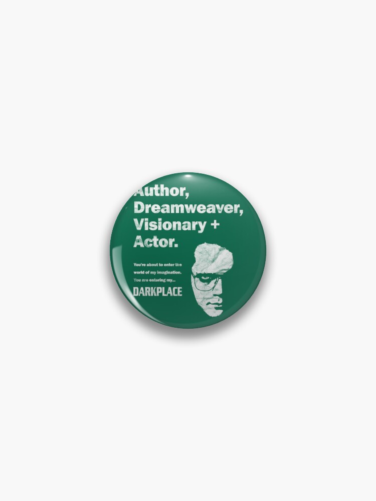Darkplace Author Dreamweaver - Distressed Look  Pin for Sale by