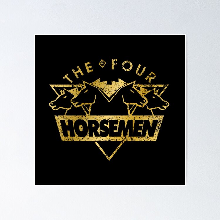 4 Horsemen Sticker