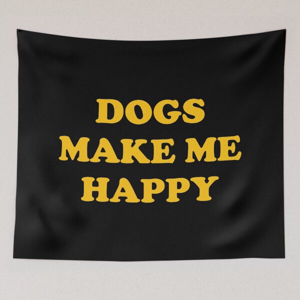 Item preview, Dogs make me happy designed and sold by Inspirationmotivation.