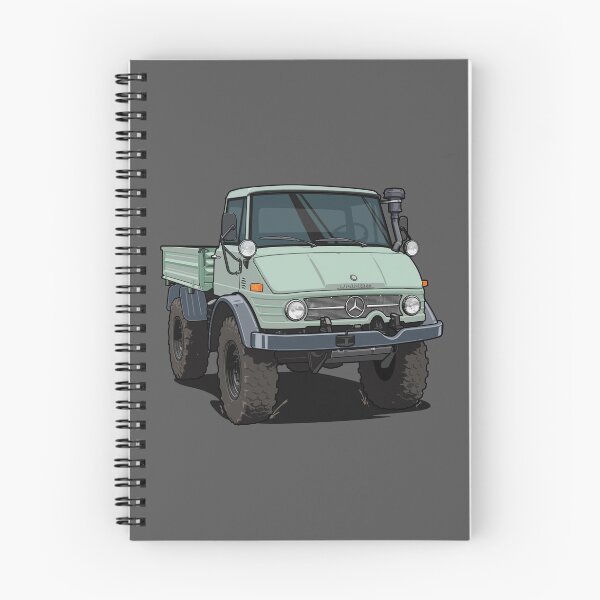 Item preview, Artwork Illustration Workhorse Mercedes UNIMOG 406 Truck - offroad Legend - 1970 designed and sold by SketchNinja.