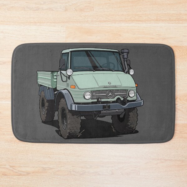 Item preview, Artwork Illustration Workhorse Mercedes UNIMOG 406 Truck - offroad Legend - 1970 designed and sold by SketchNinja.