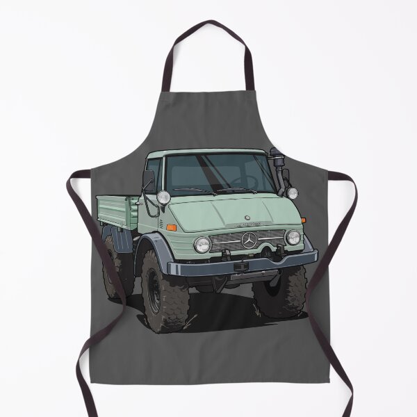 Item preview, Artwork Illustration Workhorse Mercedes UNIMOG 406 Truck - offroad Legend - 1970 designed and sold by SketchNinja.