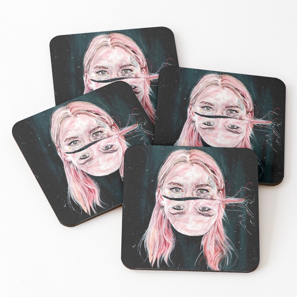 Item preview, Coasters (Set of 4) designed and sold by RiceDrawings.