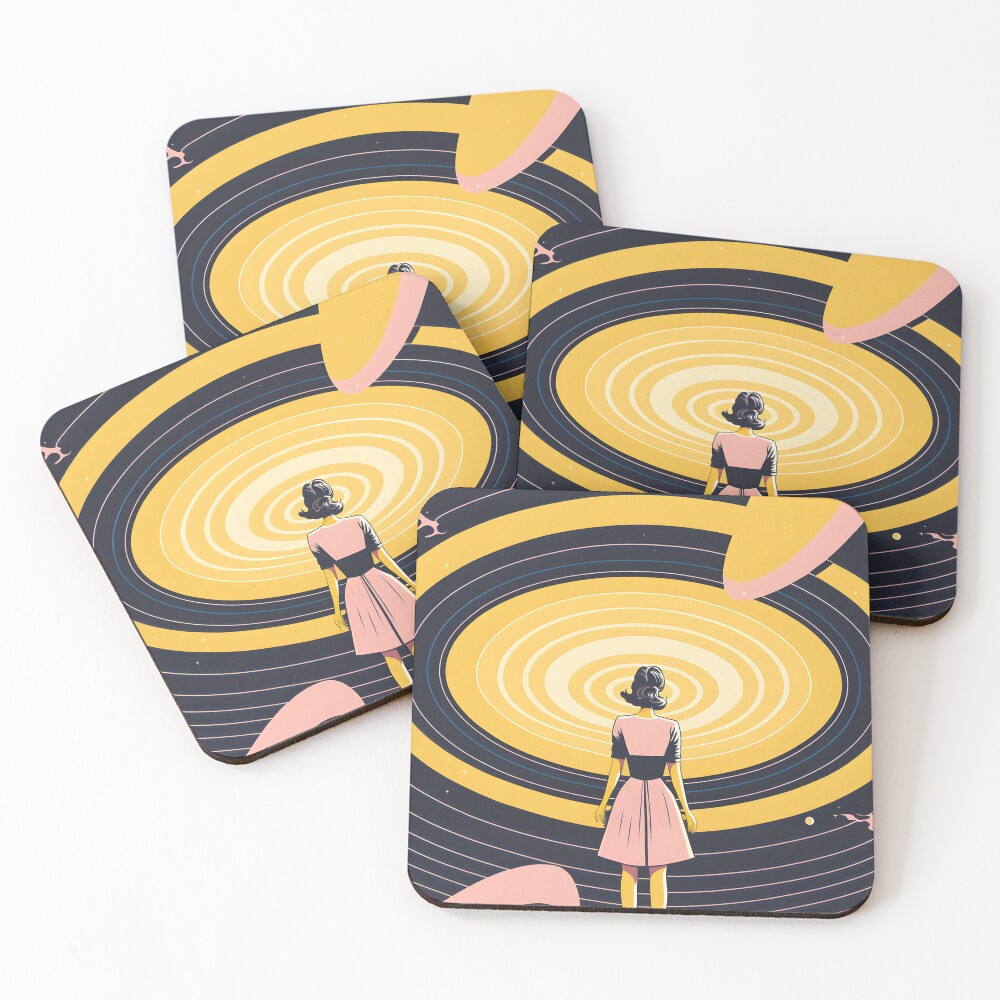 Item preview, Coasters (Set of 4) designed and sold by DistortedMonkey.