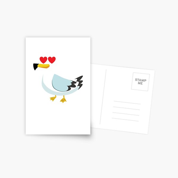 Item preview, Seagull Emoji   designed and sold by HippoEmo.