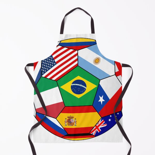 Item preview, Soccer with various flags - Brazil 2014 designed and sold by siloto.