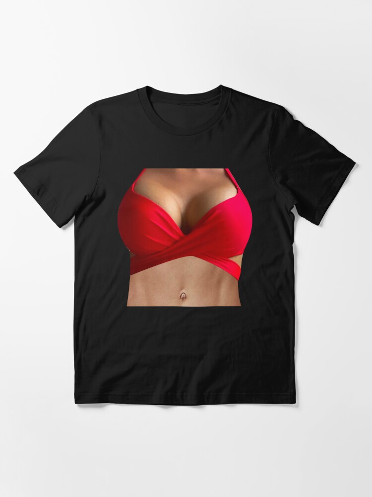 Boobs Essential T-Shirt for Sale by lucidfrog