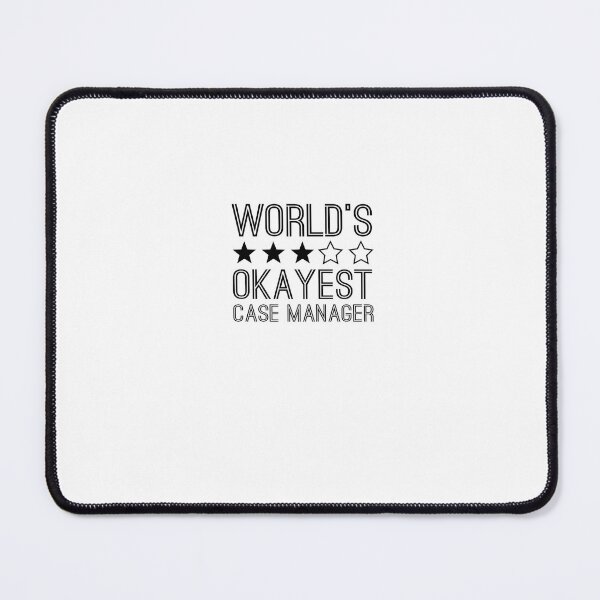 Item preview, Worlds Okayest Case Manager Funny Case Manager Premium T-Shirt designed and sold by shop   luisant.