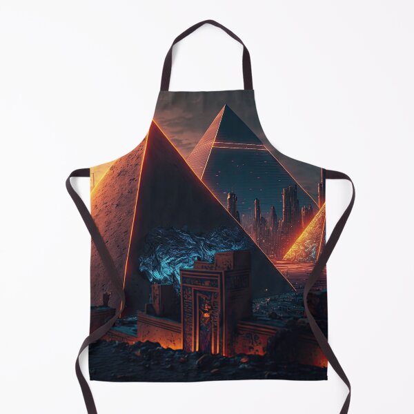 Item preview, Pyramids of Giza Cyberpunk designed and sold by art8085.