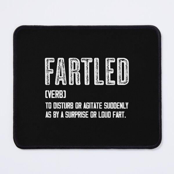 Item preview, Fartled -Meaning Vintage White Text designed and sold by Whimsical Thinker.