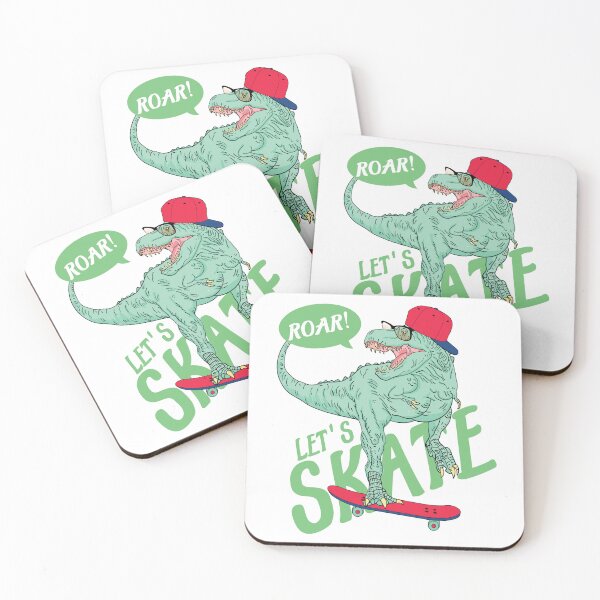 Item preview, Roar Lets Skate Cool Dino Saurus Graphic Design designed and sold by zoripet Store.