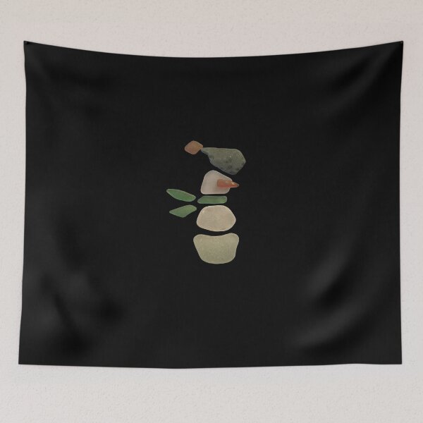 Item preview, Sea Glass Snowman designed and sold by aldersmith.