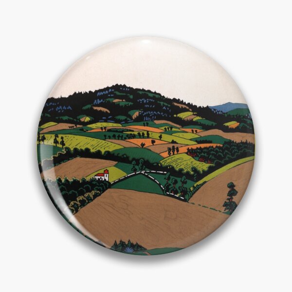 Item preview, The North Downs vintage travel poster designed and sold by LaylaEvans1.