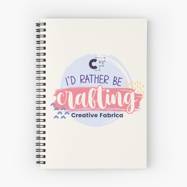 Item preview, Creative Fabrica "I'd Rather be Crafting" Quote designed and sold by CFMerch.
