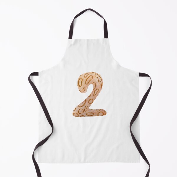Item preview, Number two figure textured a watercolor sketch designed and sold by Yana Mustafina | Boho Soulful Designs.