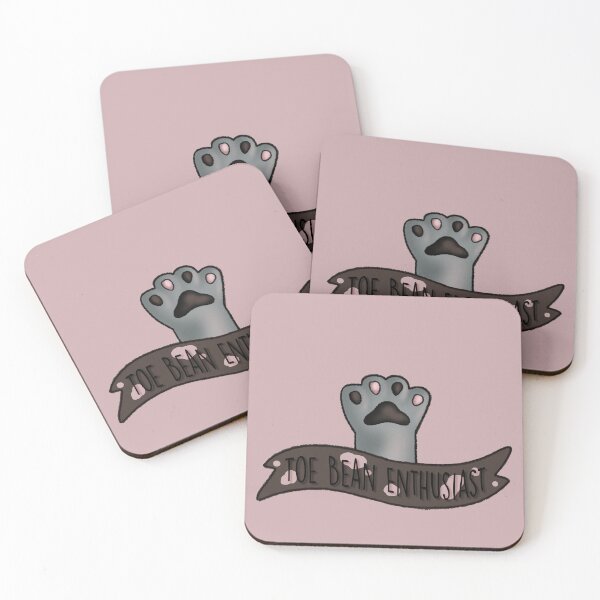 Item preview, Toe Bean Enthusiast Gray With Mixed Beans designed and sold by Zephyr-Studio.
