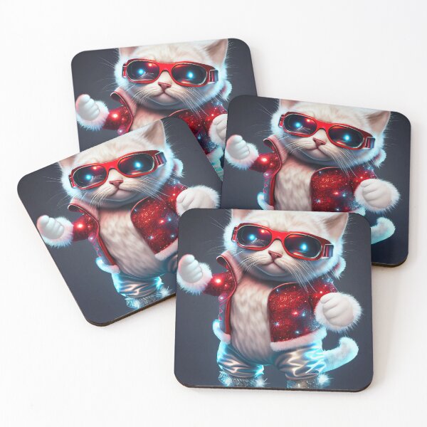 Item preview, Cute Cosmic Cat - Anime Art design designed and sold by AlNoah.