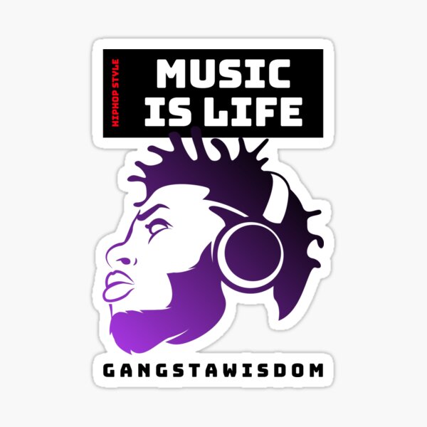 Music is Life Sticker