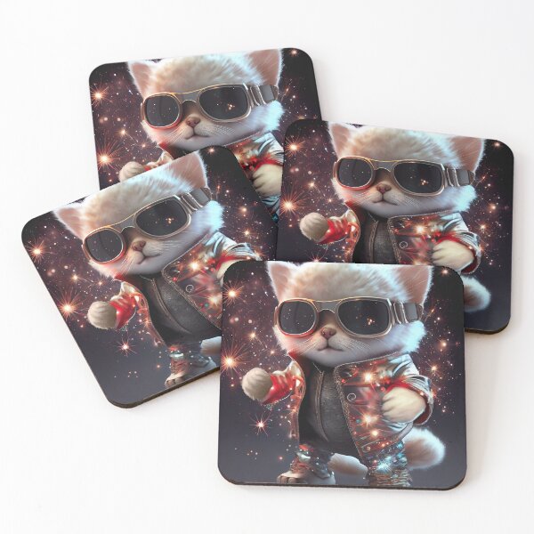 Item preview, Cute Cosmic Cat - Anime Art design designed and sold by AlNoah.