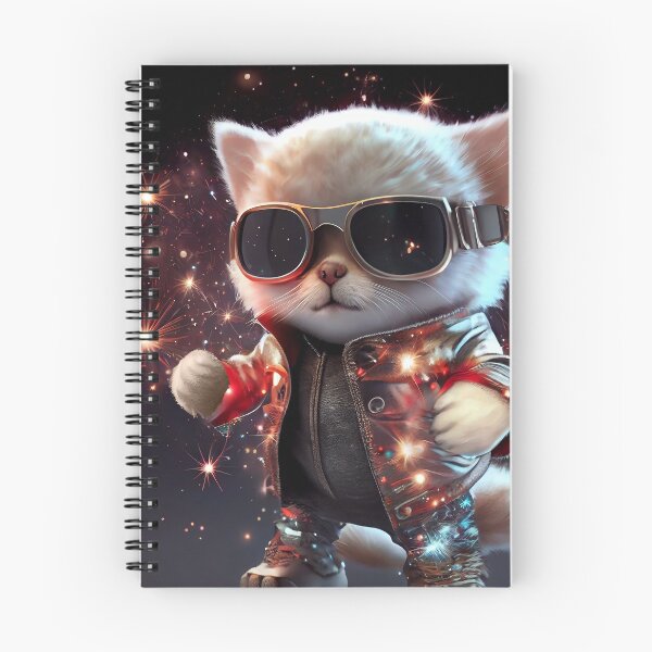 Item preview, Cute Cosmic Cat - Anime Art design designed and sold by AlNoah.